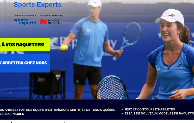 Tournée Sports Experts - Tennis